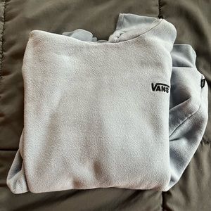 New Vans Comfy Cush baby blue pullover hoodie. (Oversized).